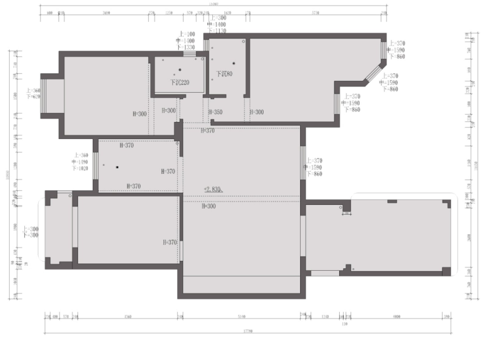 140㎡幸福里小区设计-9