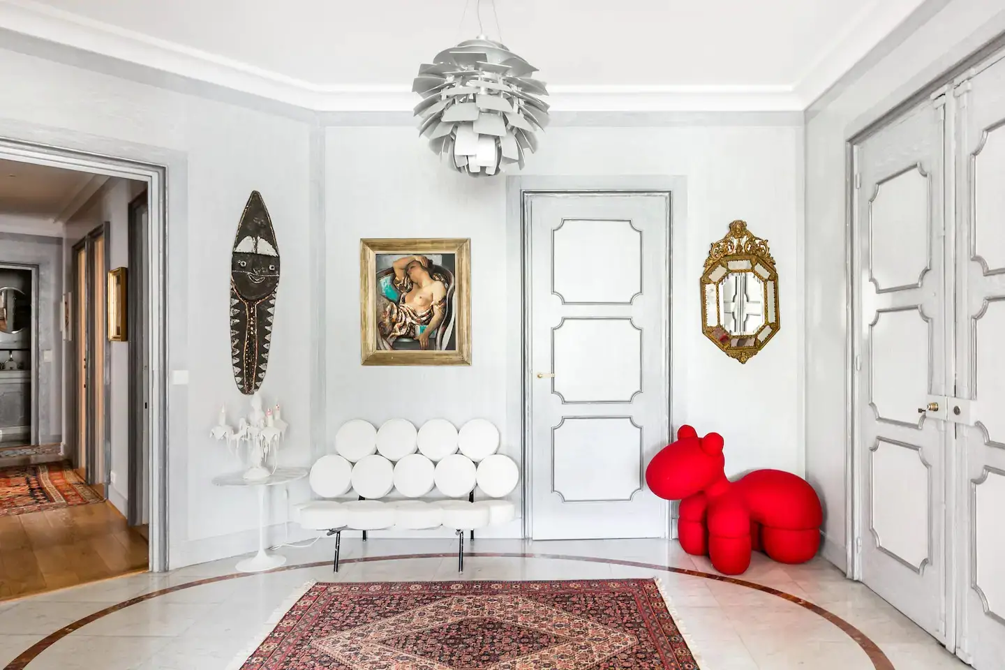 巴黎时尚公寓，古典与设计的完美融合-27