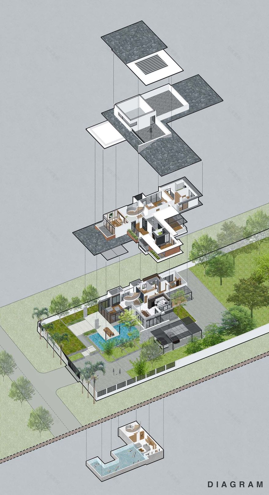 现代越南乡村别墅设计-1