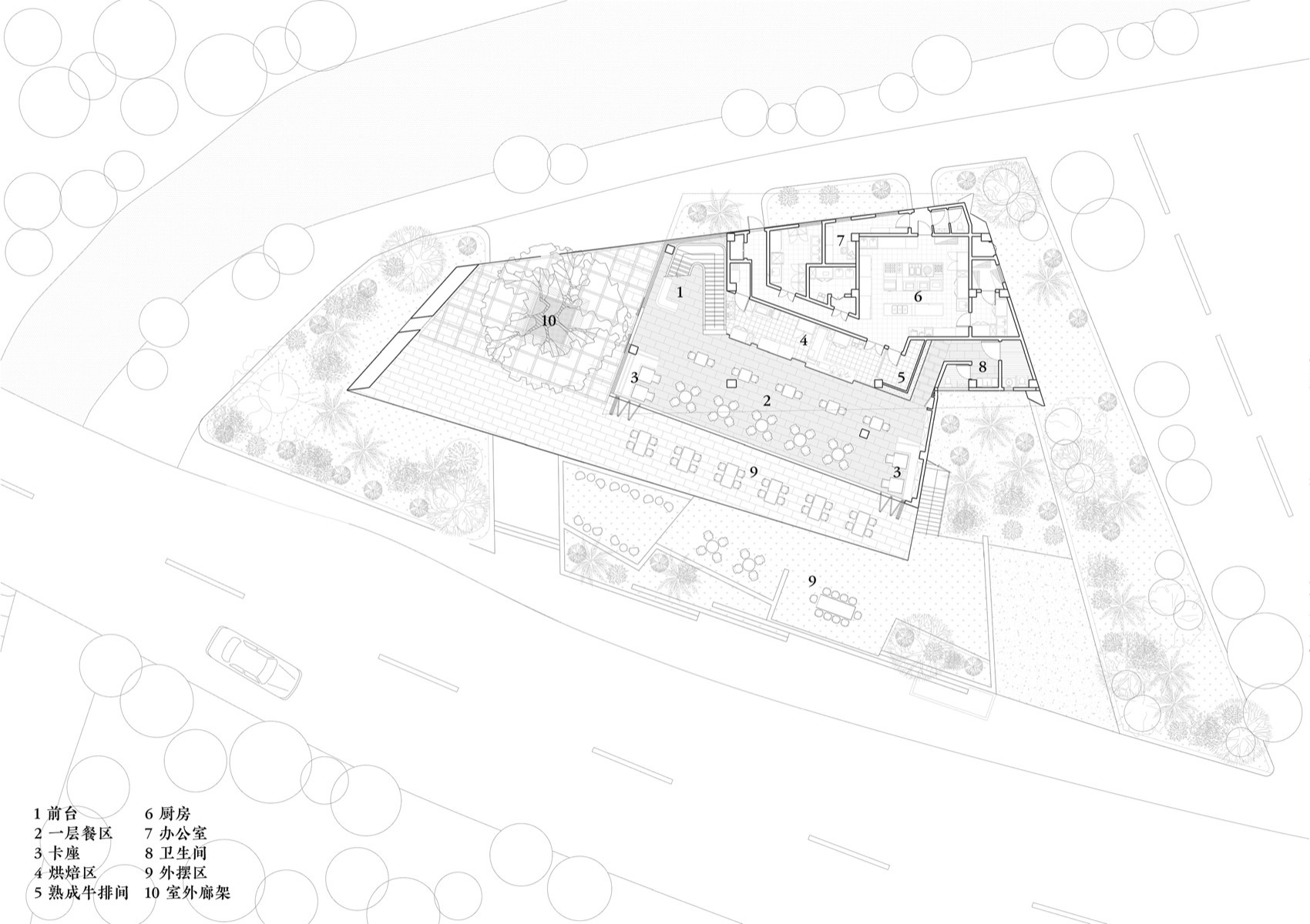SEEK早到餐厅:折叠的山水印记丨中国湖州丨度地建筑-54