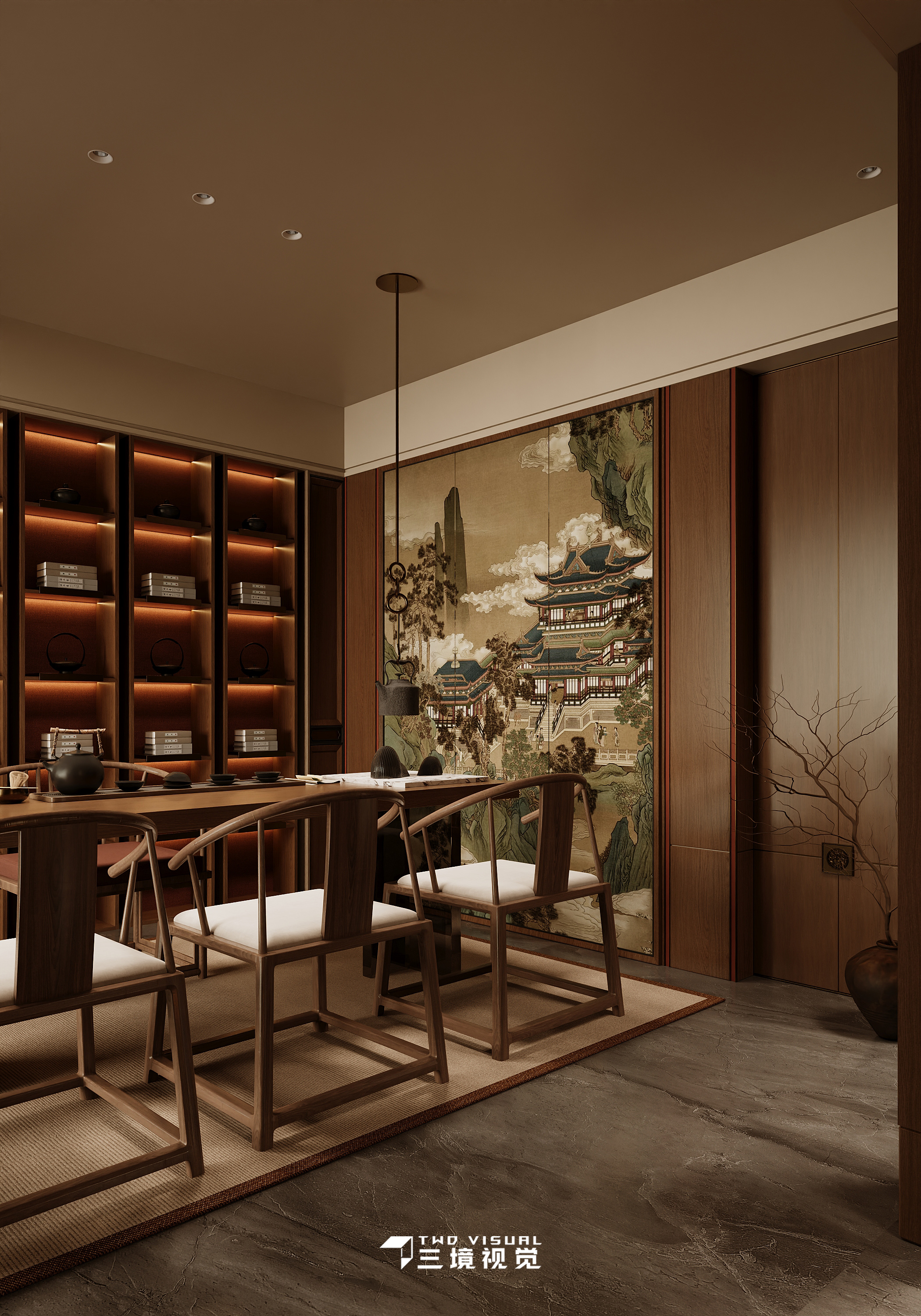 住宅-现代中式排屋-7