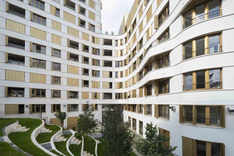 费利·埃布埃住宅和商业楼丨法国巴黎丨Baumschlager Eberle Architekten-8