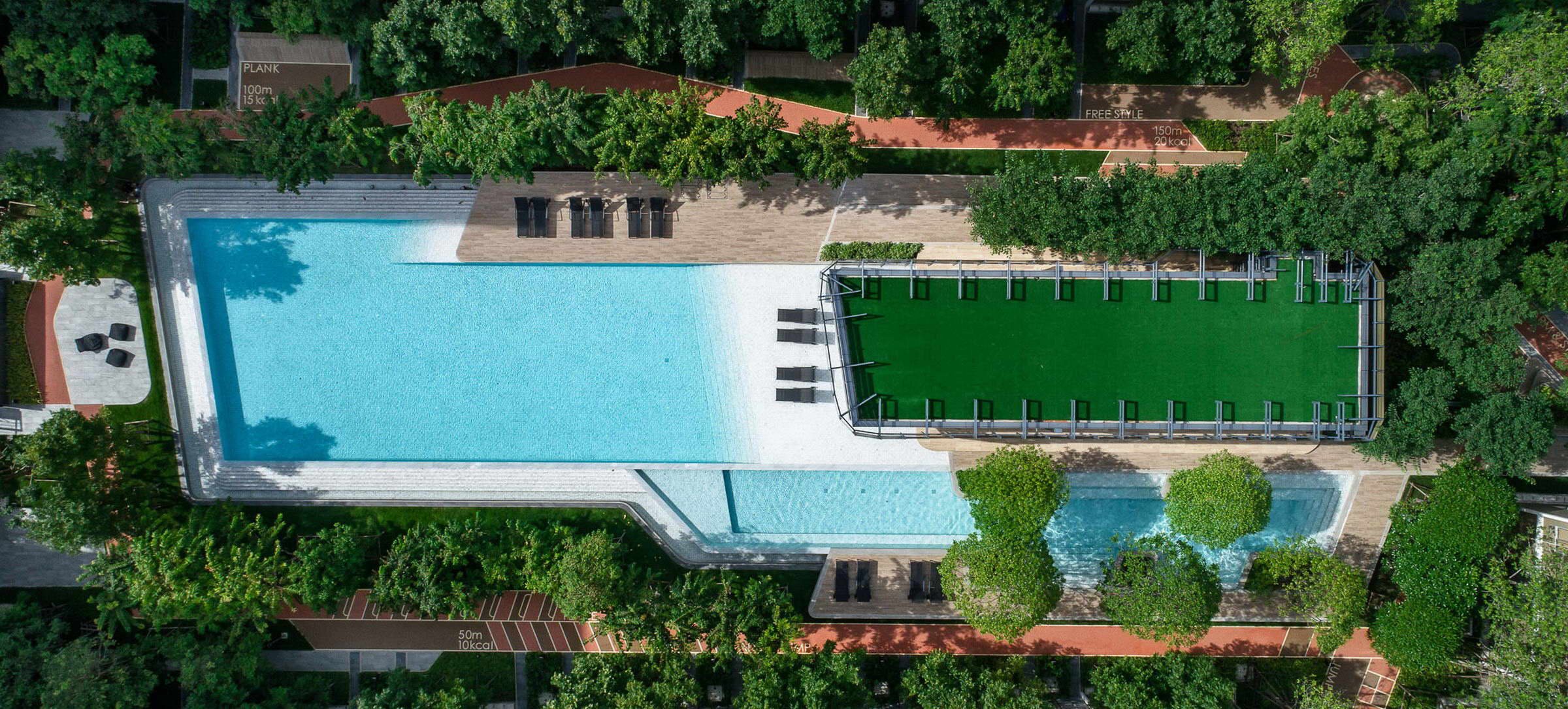 泰国 Plum Alive 二期景观设计 | 被动式生活空间-5