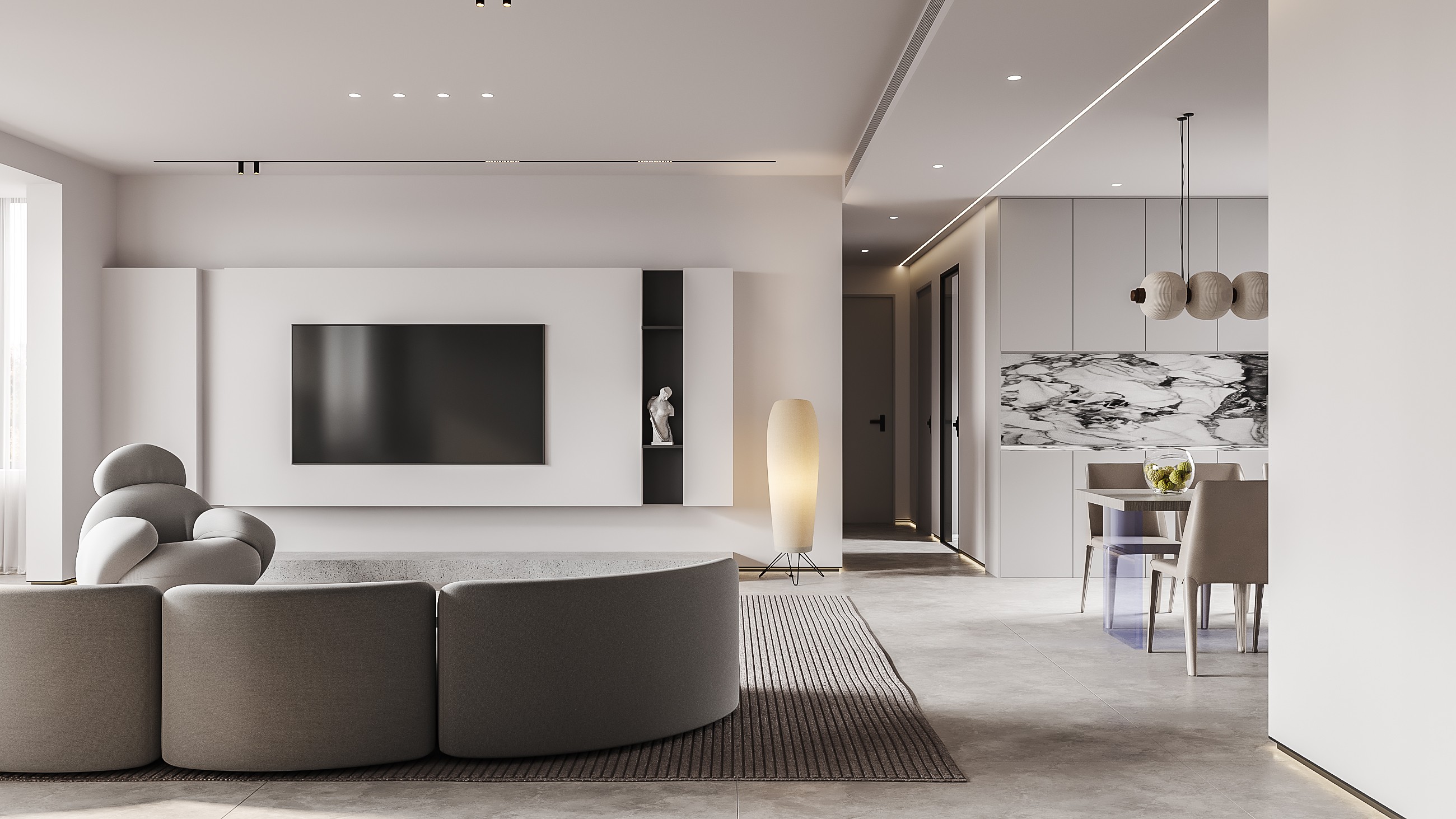 黑白 家是理想生活之根，是人活出某种生命状态的底色，是收纳生活万象丨CH-Design-0