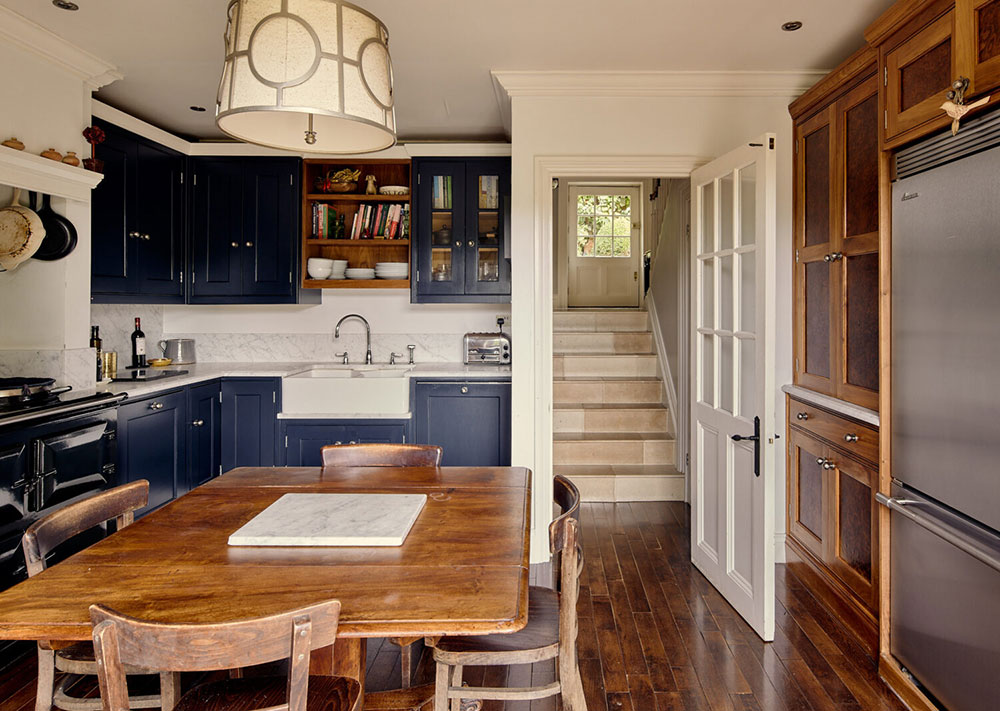 “伦敦郊区 18 世纪乔治亚式别墅 | 绿意中的古典英伦风”-10