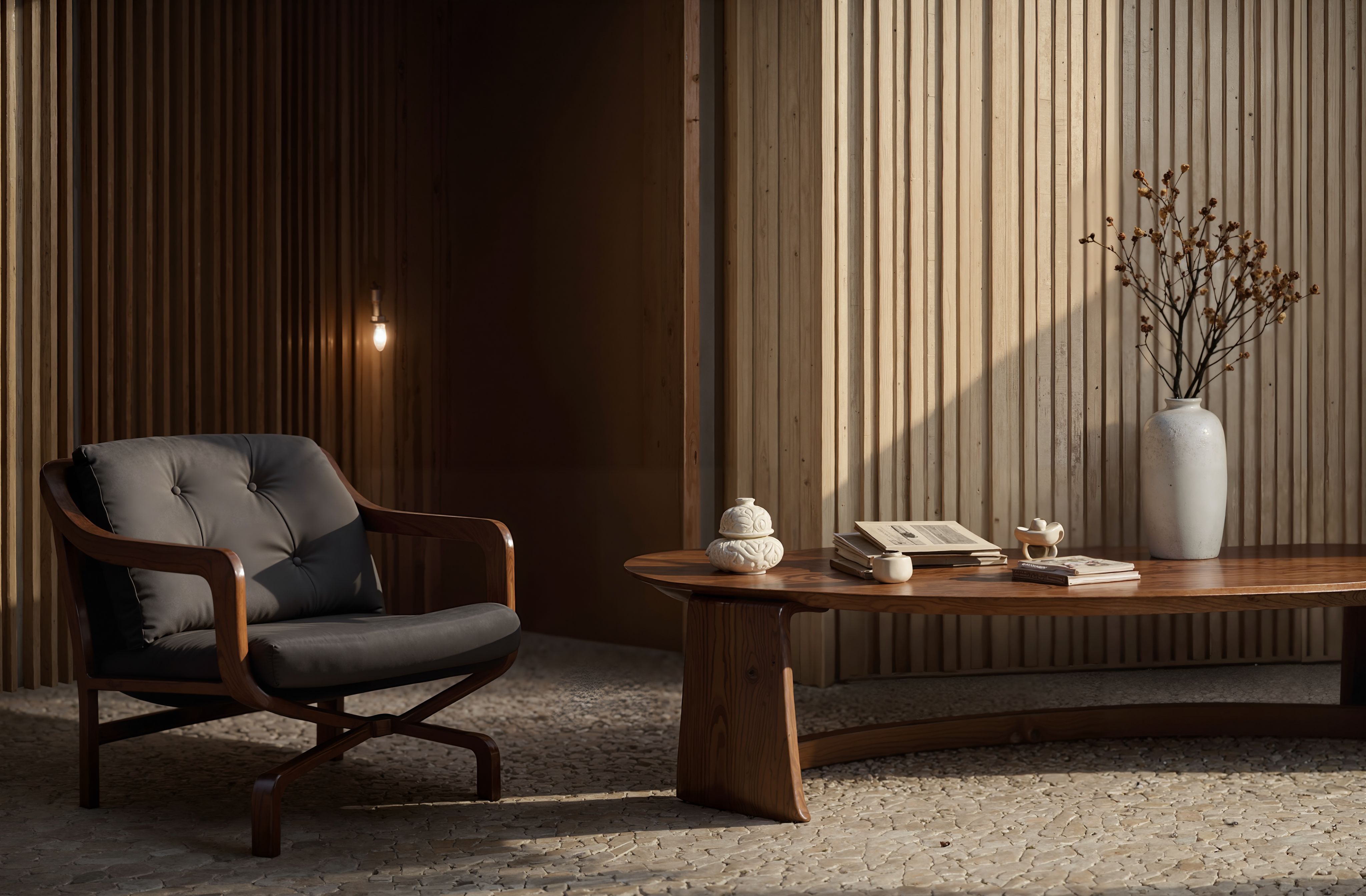 中式摩登与茶室禅意空间设计-6