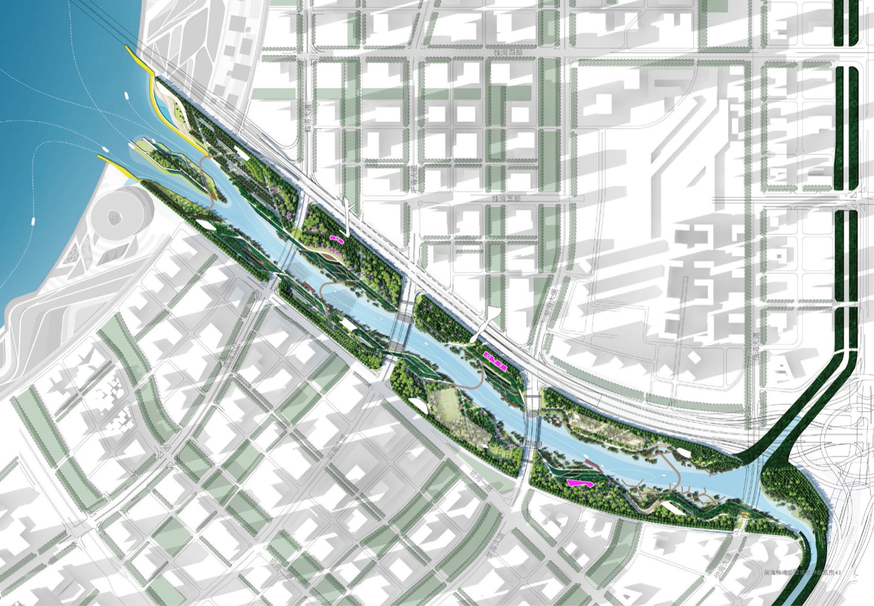 深圳前海桂湾公园驿站丨中国深圳丨成行工作室 (hcs),景观规划及方案JCFO-12