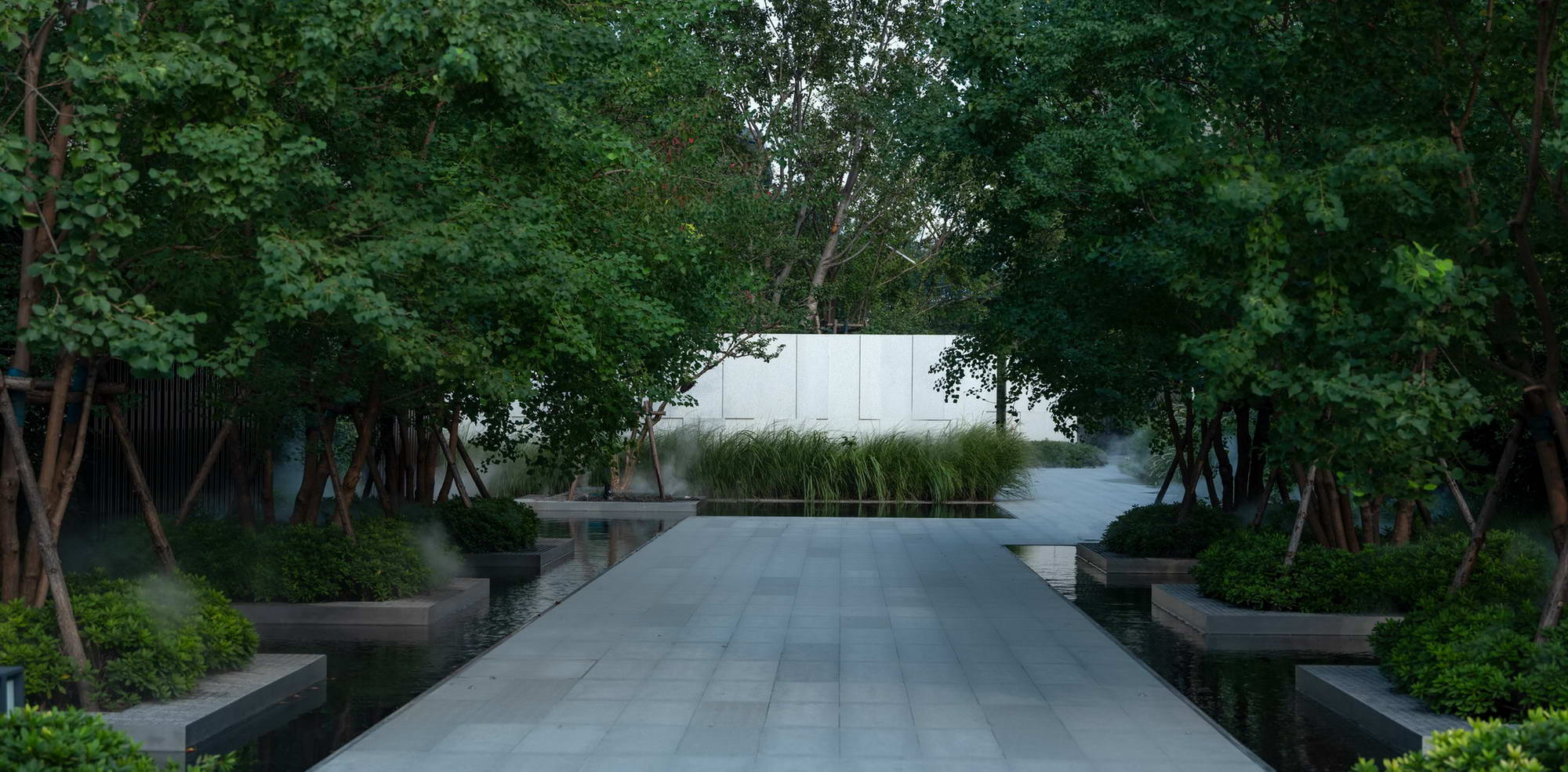 郑州永威城·观澜庭 | 公园社区中的生态景观设计-25