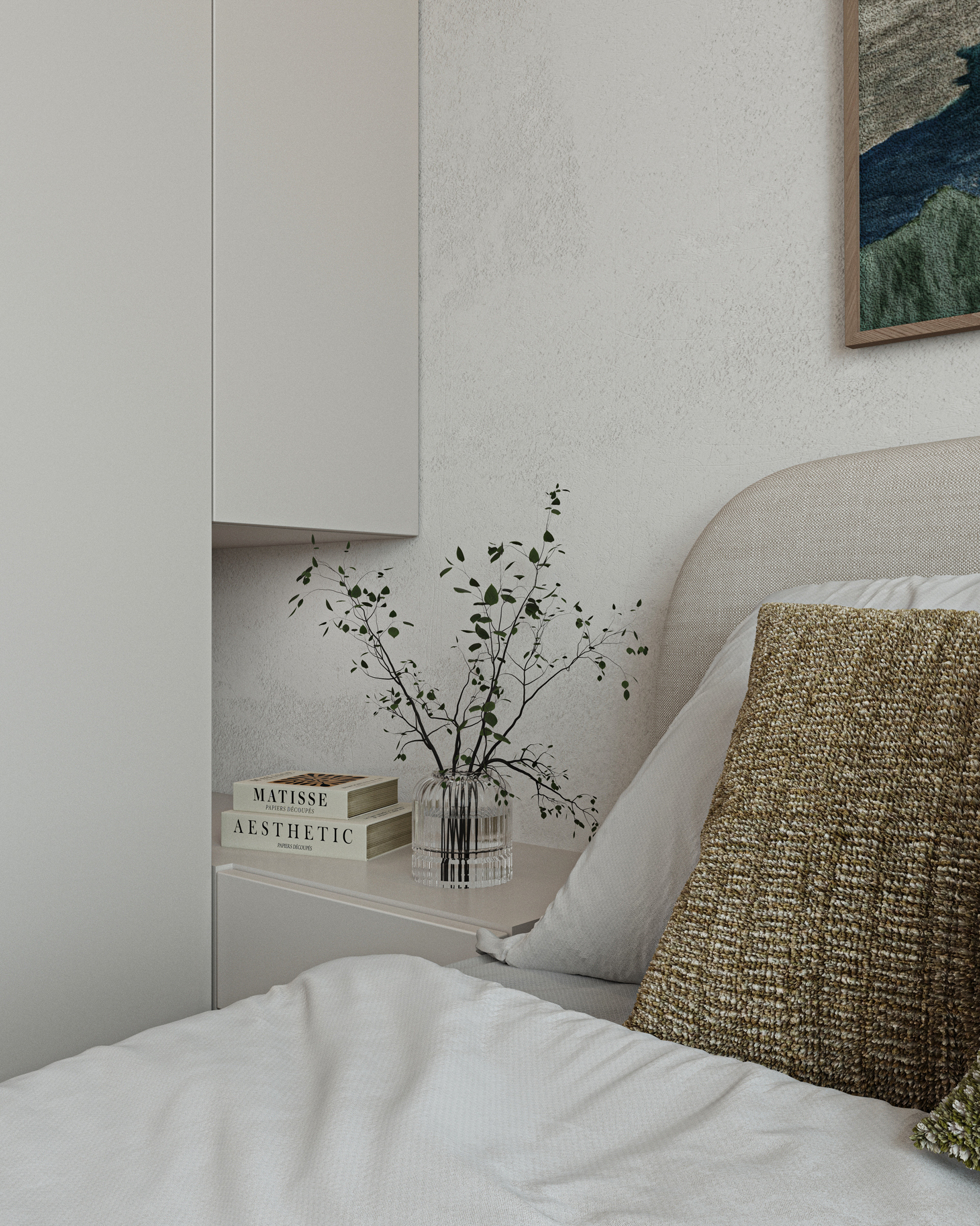 卧室室内设计丨埃及丨MCG Consultant  ID Team-9