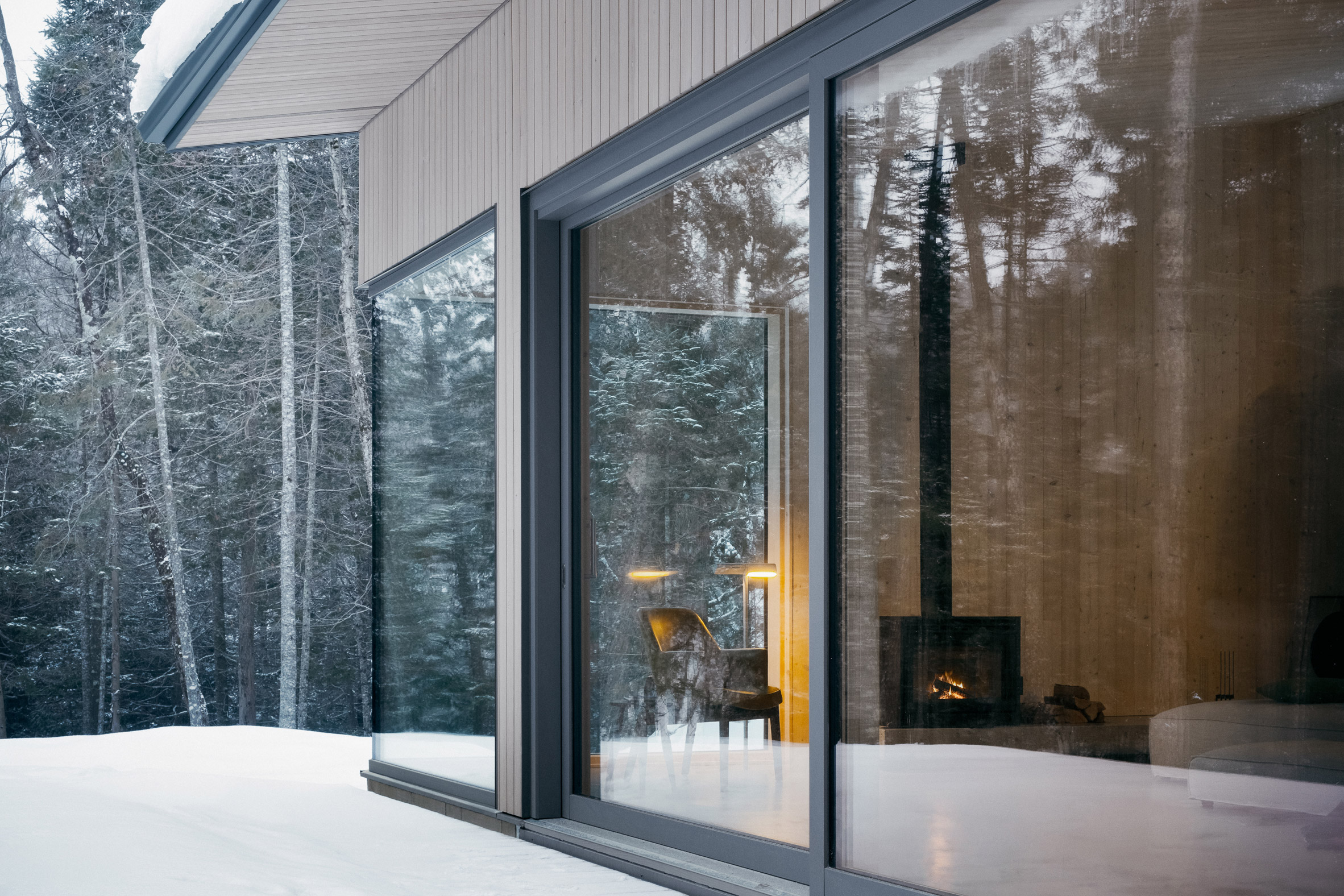 失落湖之屋丨加拿大魁北克丨Ravi Handa Architect-7