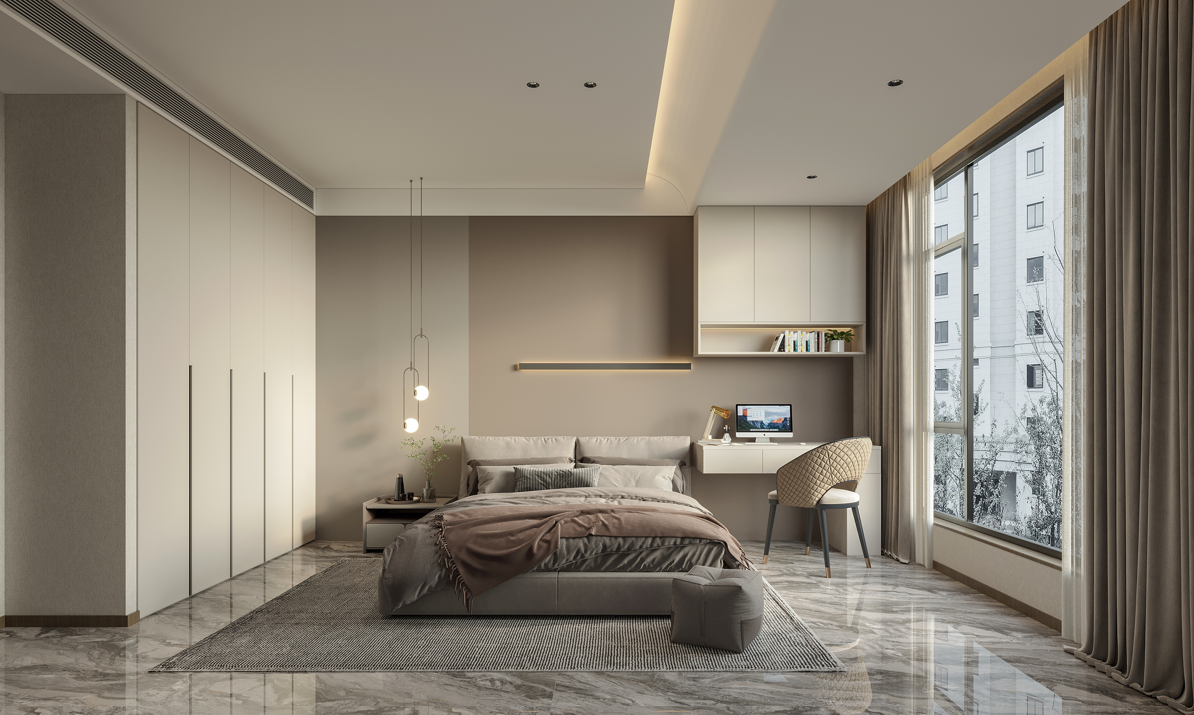 现代简约风格效果图表现-14