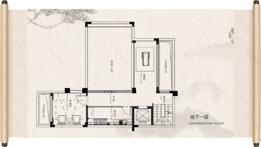 万达·内江汉安印合院样板间软装丨中国内江丨深圳市伊派室内设计有限公司-76