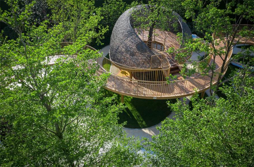 惠州华发旭辉•铂钻四季展示区景观-29