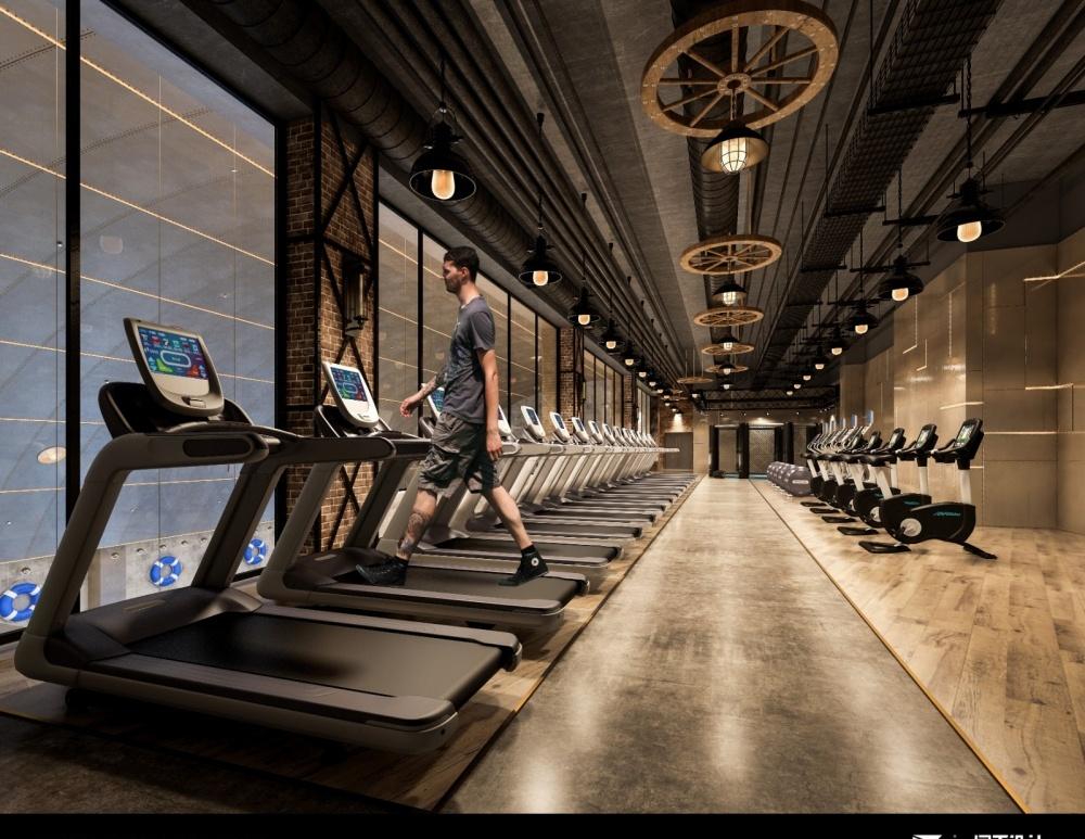 
国内首家蒸汽朋克复古工业健身房 -4