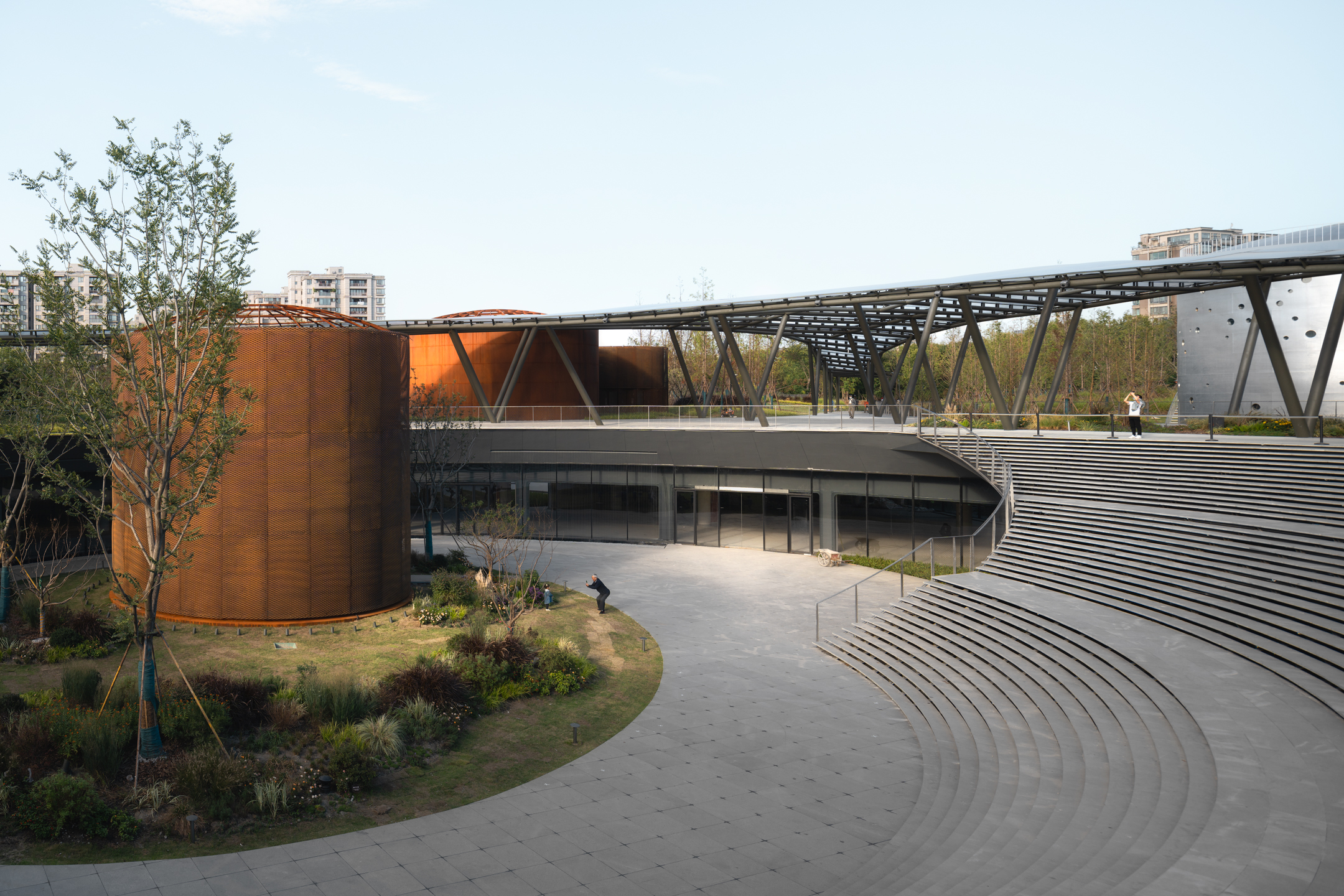 杭州小河公园丨中国杭州丨隈研吾建筑都市设计事务所-17