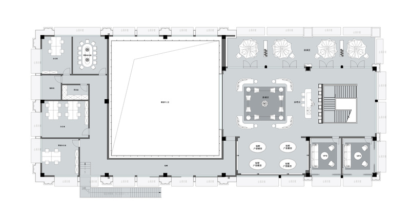 富春山居销售中心 | 山水意境与现代艺术的共生-14