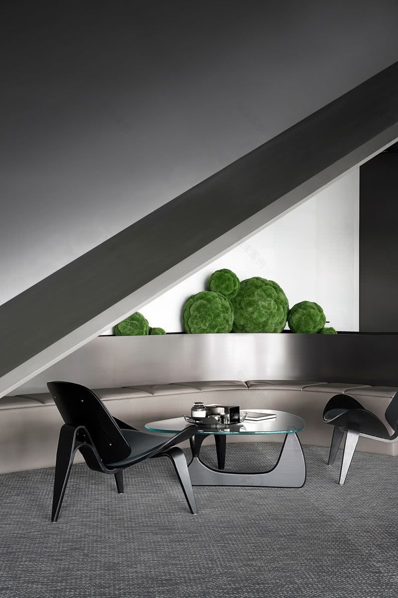 沈阳旭辉中心办公展示层丨中国沈阳丨于强室内建筑师事务所-29