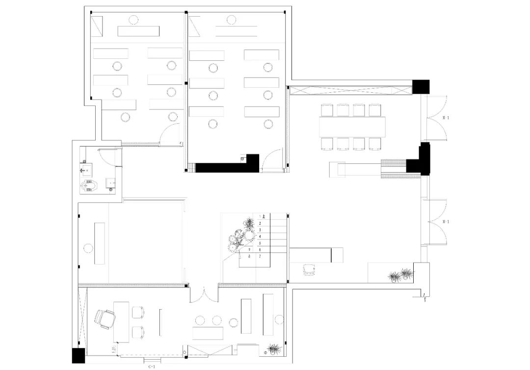 武汉融侨公馆「不闻」培训机构,演绎古筝之美的静谧空间-36