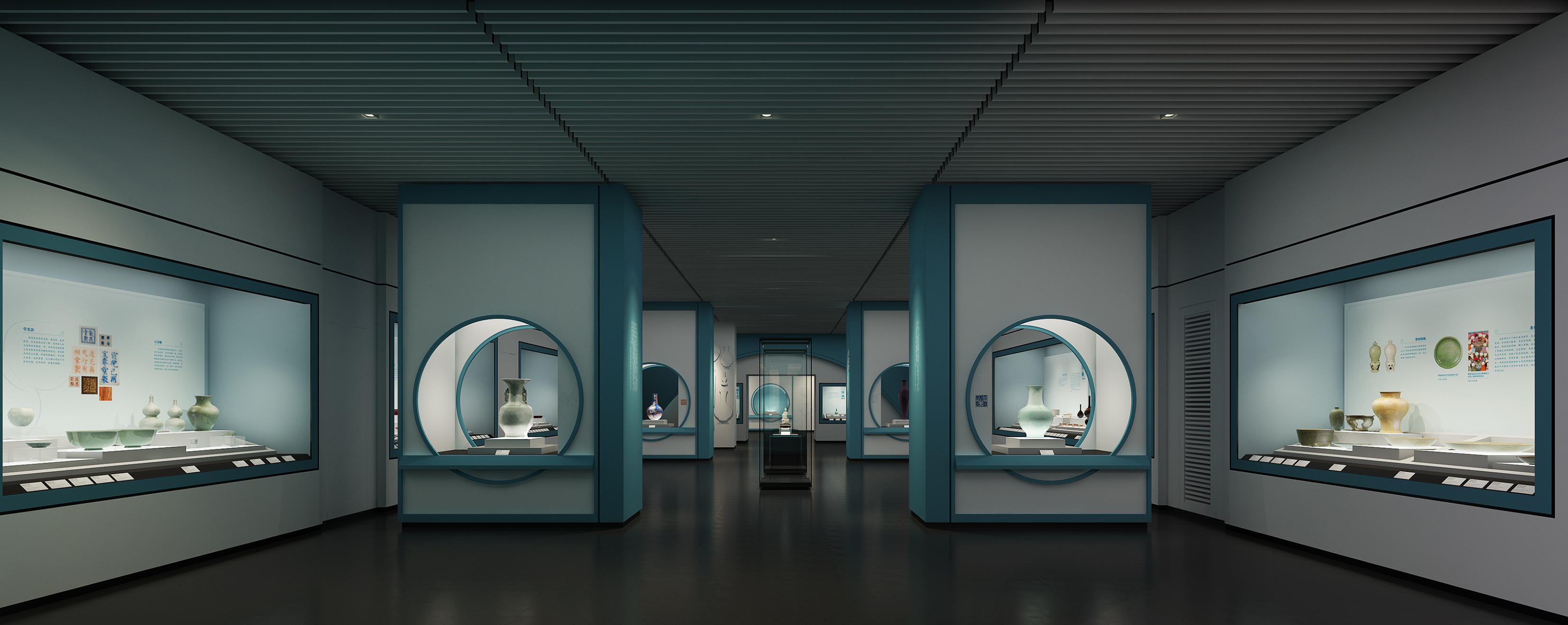 广西壮族自治区博物馆瓷器陈列展厅设计丨中国广西-9