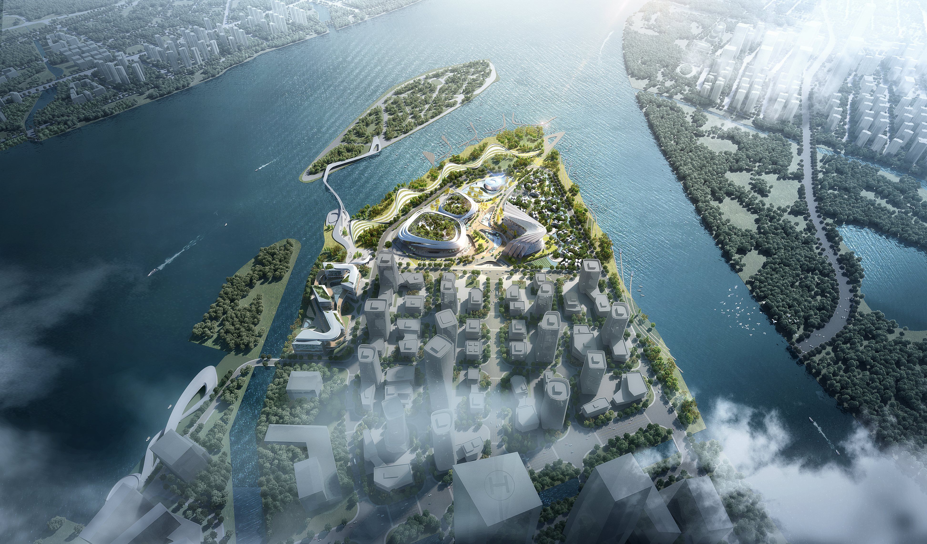 广州南沙国际金融论坛永久会议中心丨中国广州丨BAI Design International-9