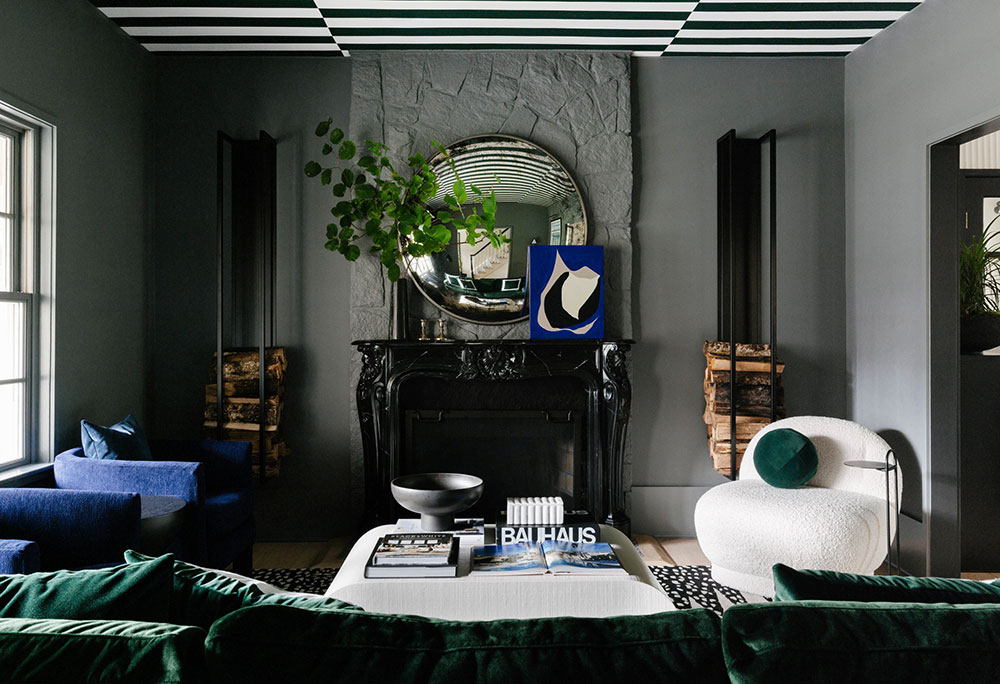 纽约郊区时尚黑白家居设计-3