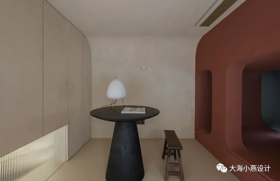 上海 70 平米办公室,竹影摇曳的“空”与“土”-45