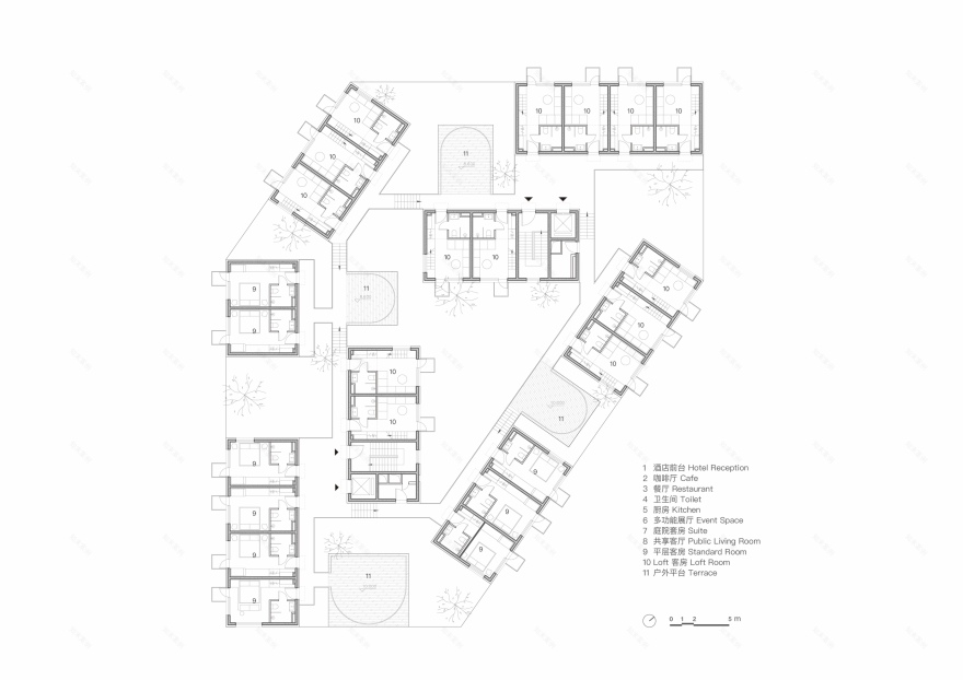 阿那亚唐舍酒店丨B.L.U.E. Architecture Studio-97