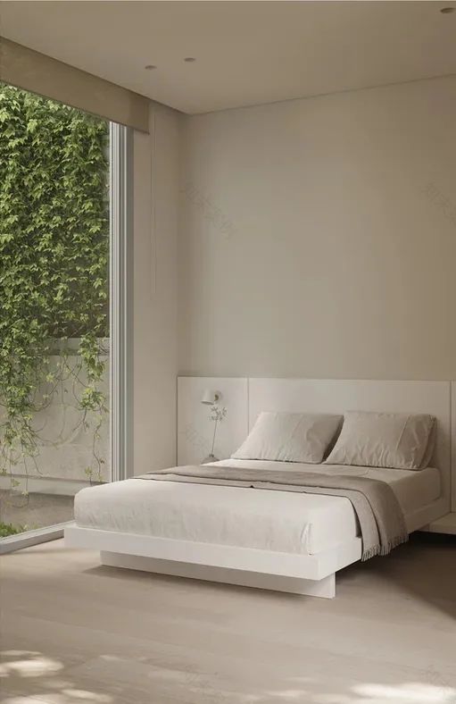 奶油色调的宁静家园丨Zeworkroom Studio-47