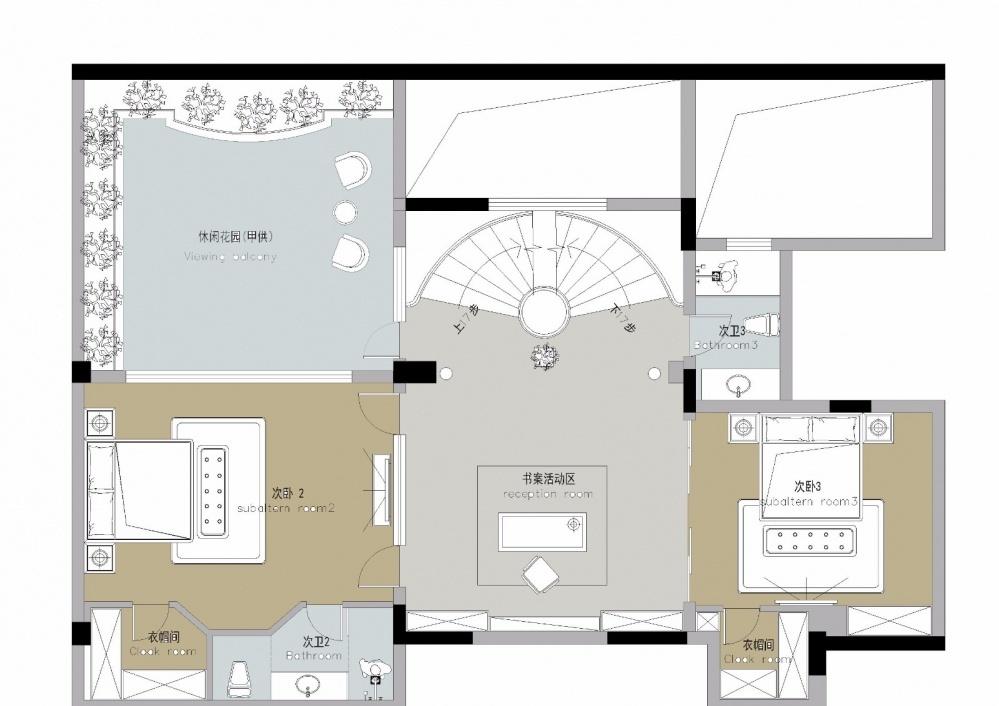 欧式浪漫情调的极致演绎——某顶豪客厅设计-1