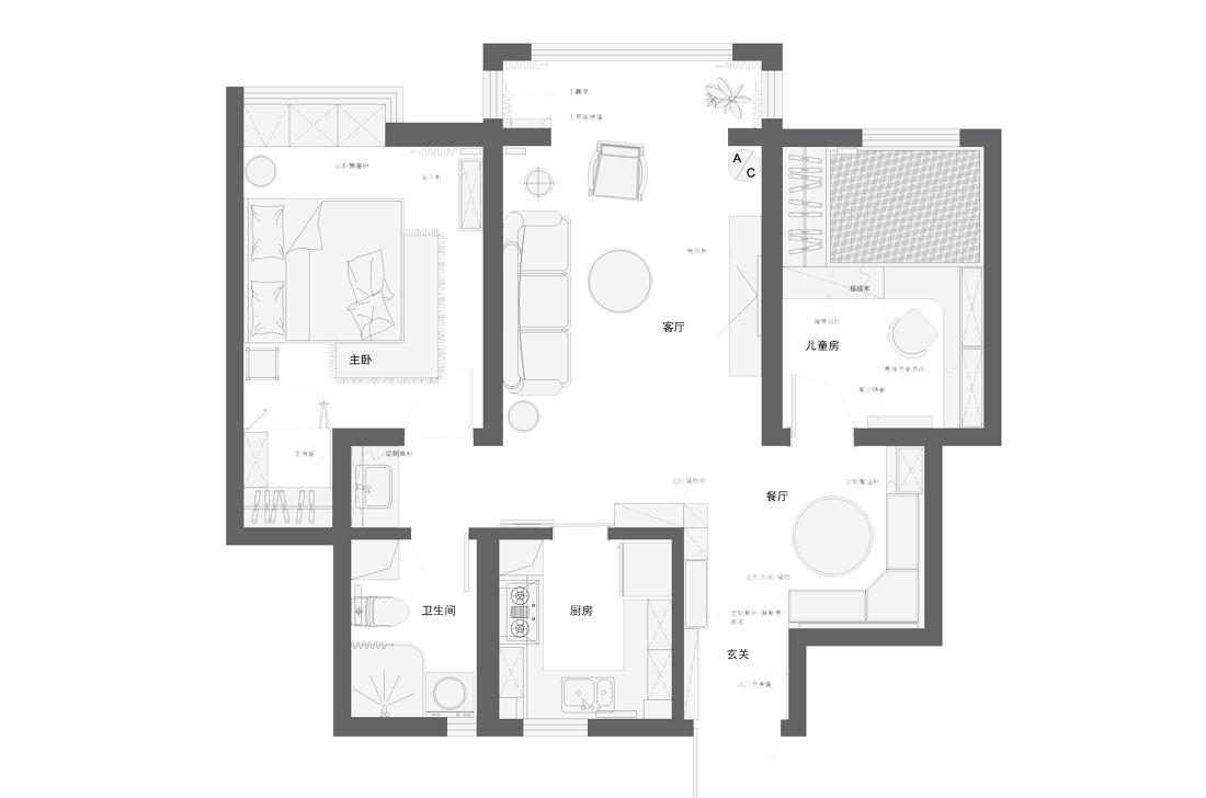 北欧风 Lagom 理念下的舒适空间打造-44