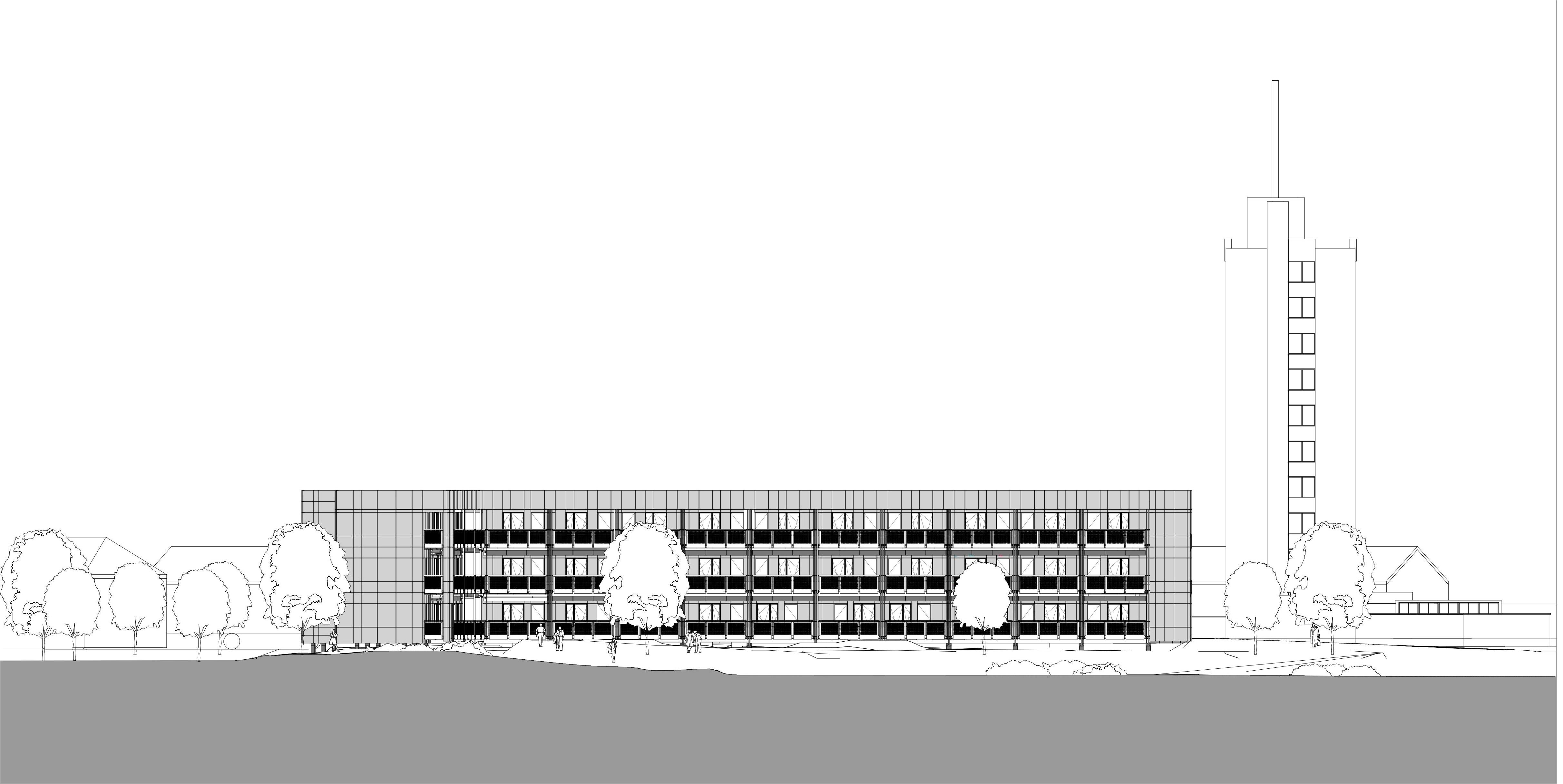RSHP新作：英国伦敦Park View经济适用住宅，高效制造的体面居住-26