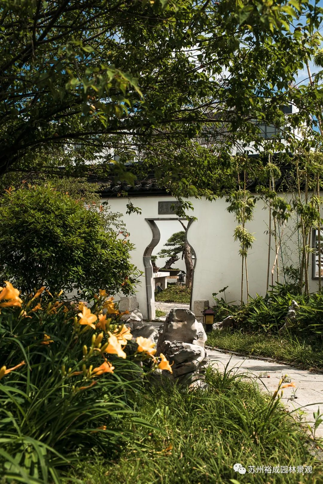 苏式园林设计丨中国泰州丨苏州裕成园林-42