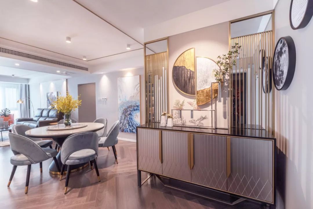 陈洁新作 | 度灰格调空间，金属皮革跨界碰撞-23