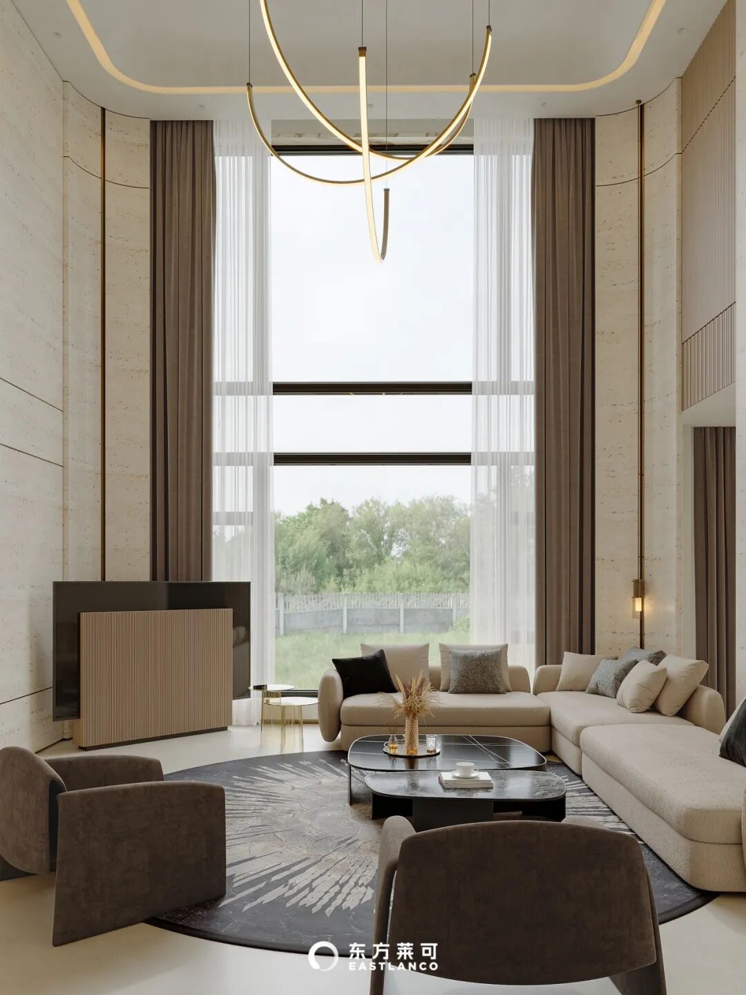 莱可墅家|住进850㎡无界雅宅！喧嚣世界自留一片净土-14