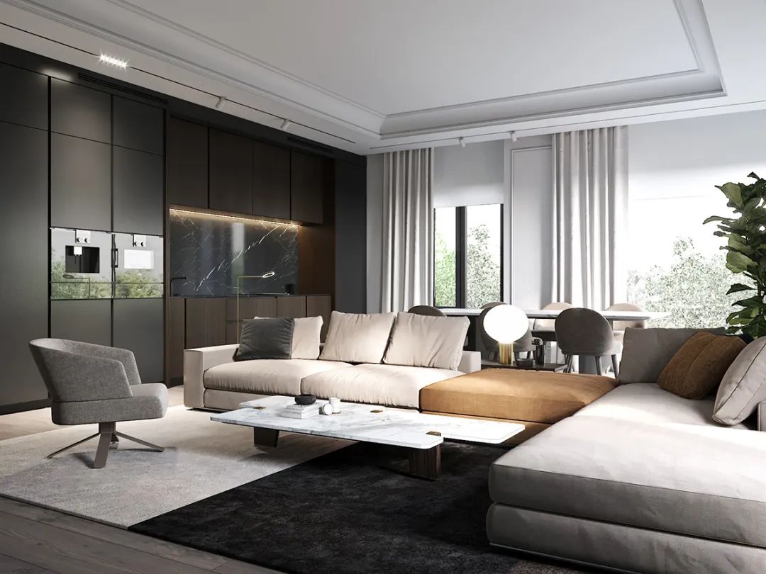 简约诗意的现代都市住宅设计丨Tanya Shevchenko-20