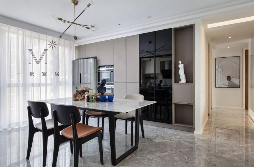 现代都市小夫妻的 140㎡星辰之家-32