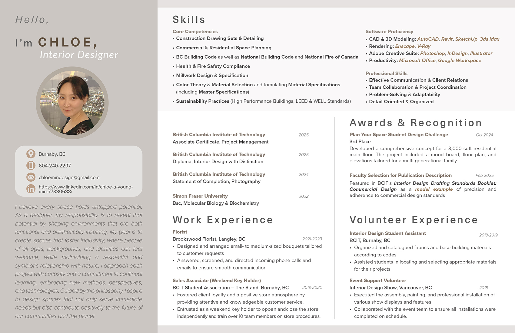 Student Interior Design Portfolio - Residential-1