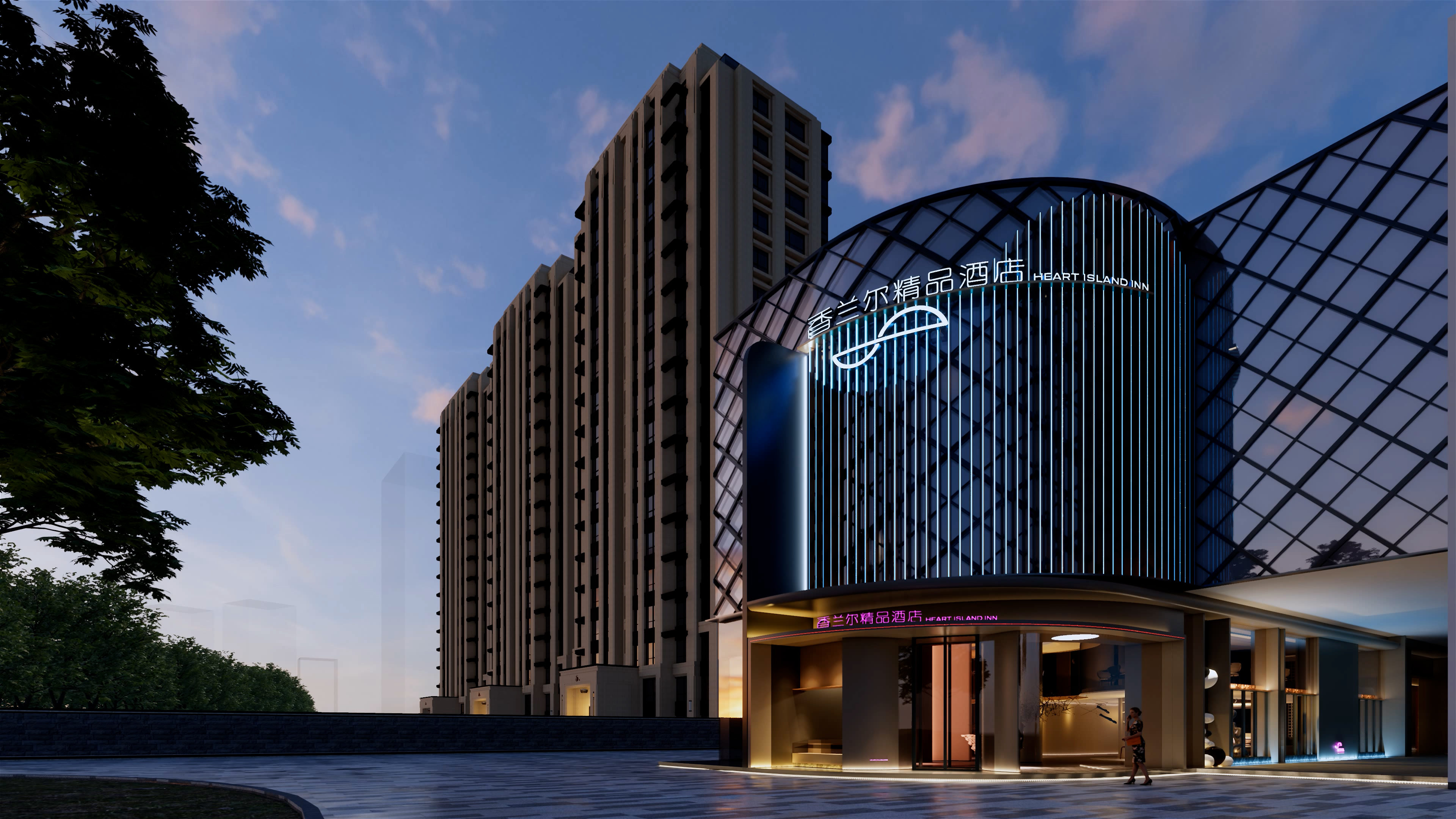 万境壹空酒店空间设计案例及品牌文化设计-1