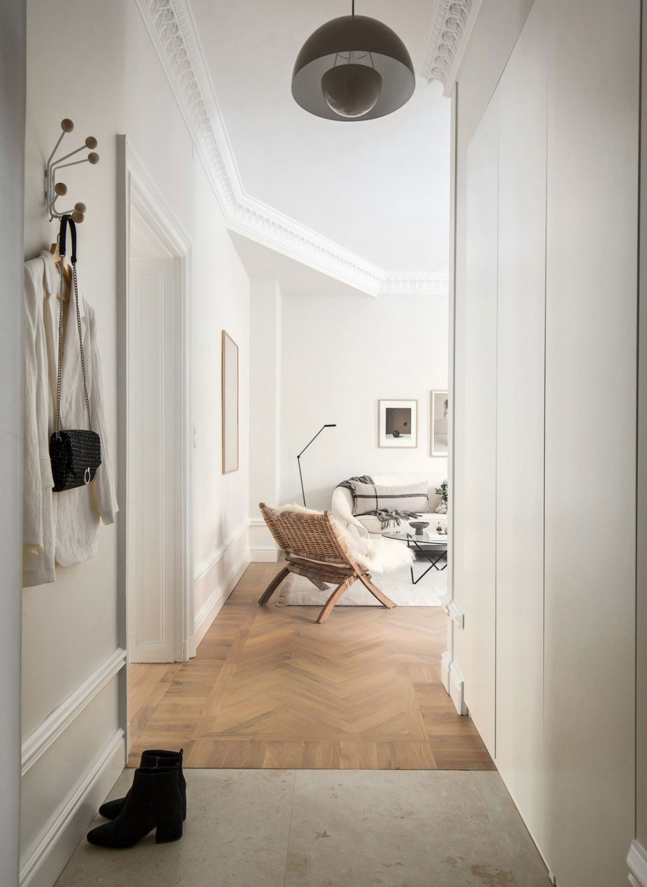 温馨典雅的北欧公寓设计-19