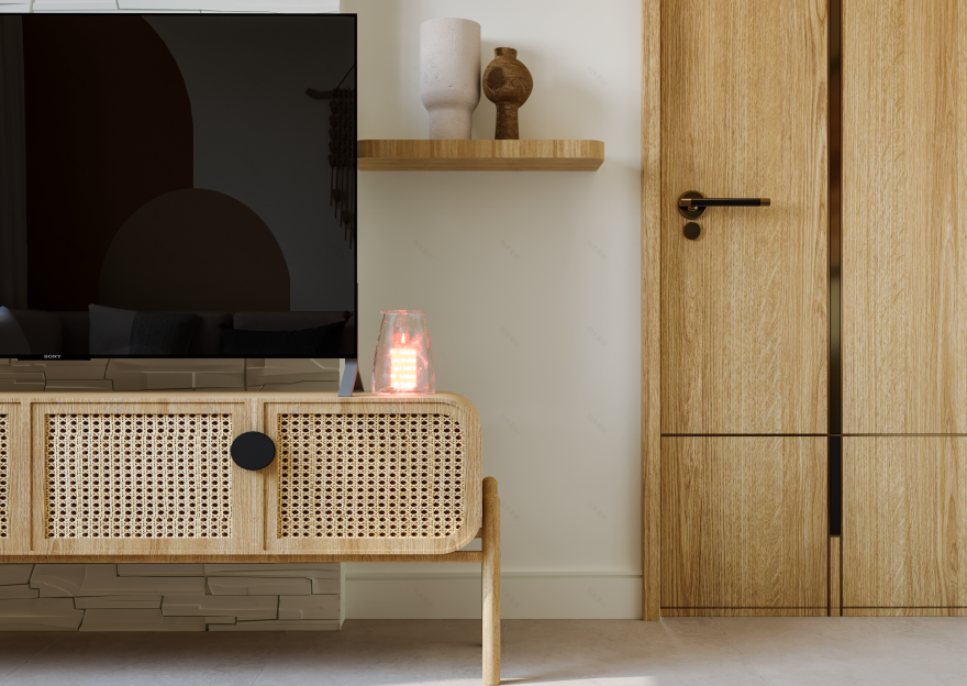 Boho living 室内设计丨埃及亚历山大丨All design studio-8