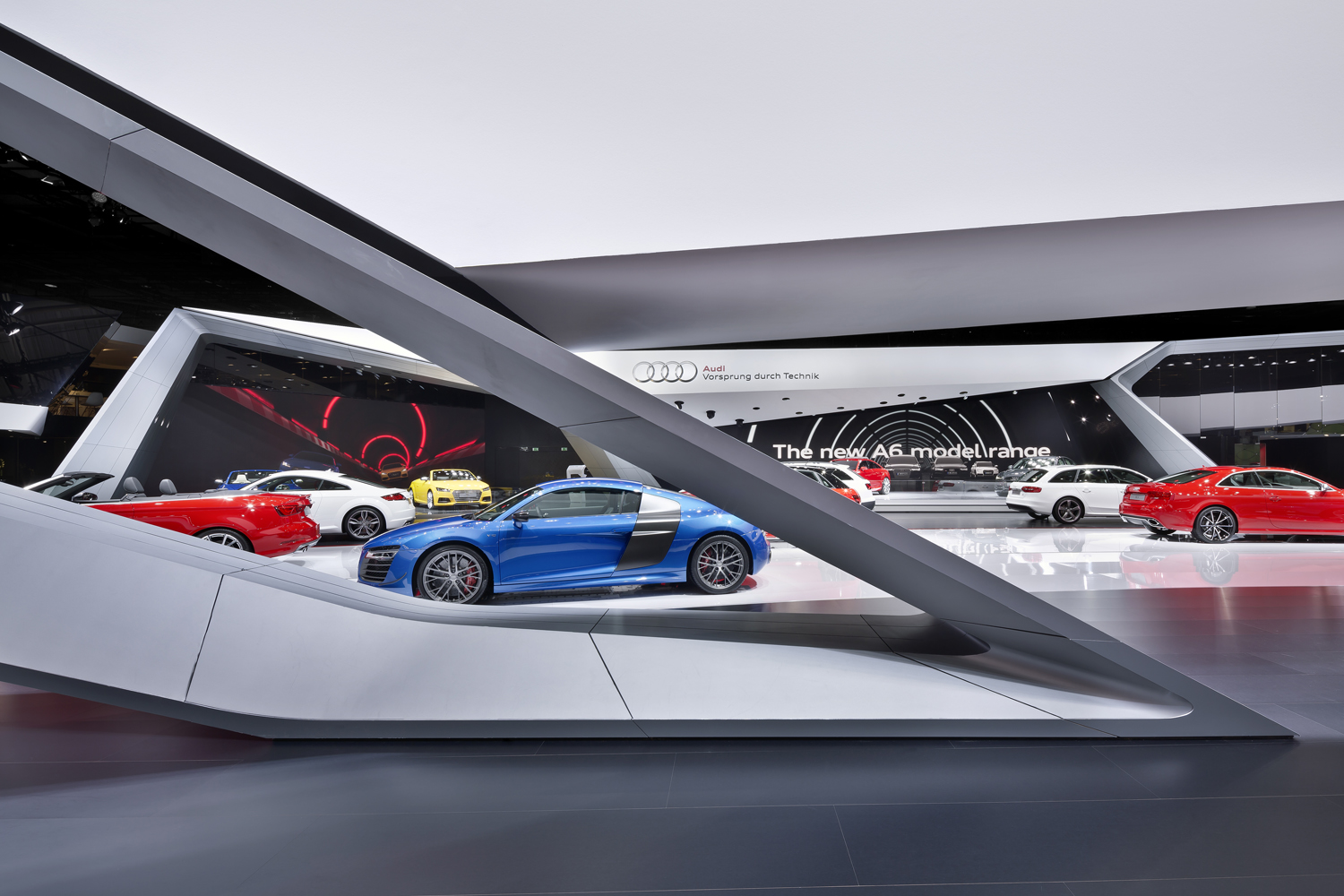 奥迪 2014 巴黎车展展位设计-13