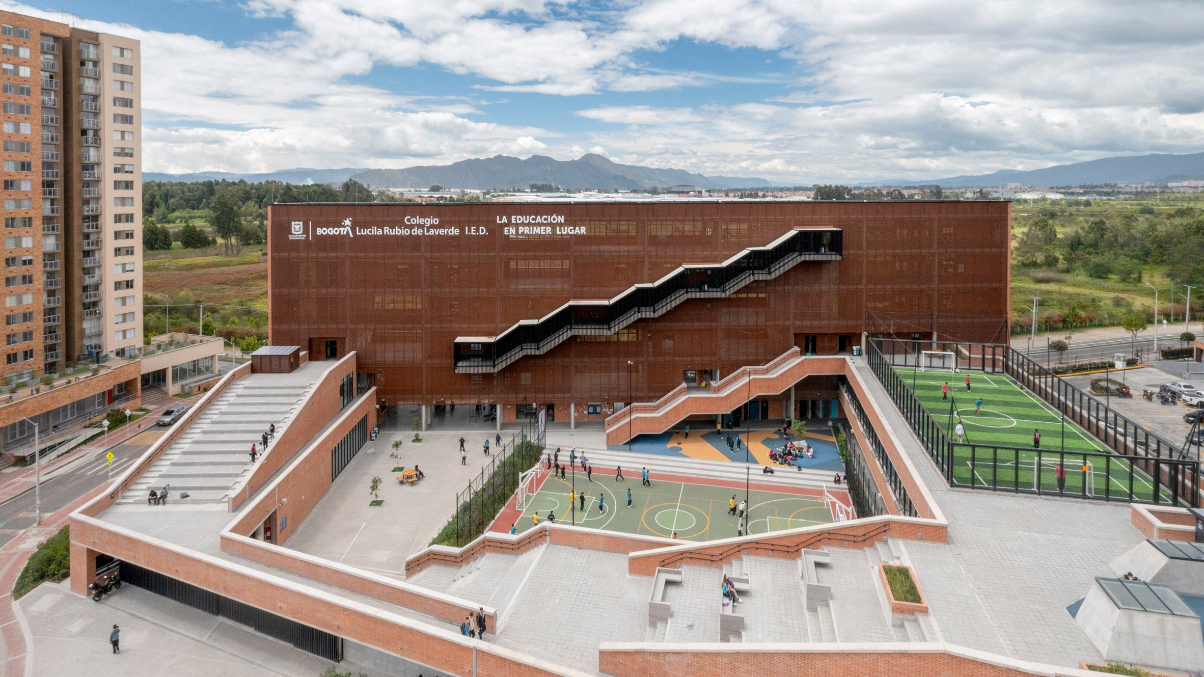 Lucila Rubio de Laverde 学校丨哥伦比亚丨Nómena Arquitectura-0