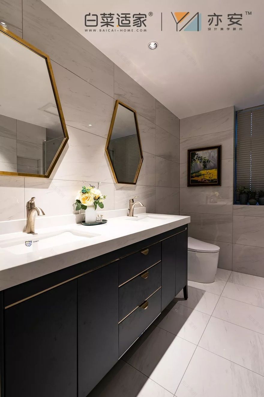 奇诺 | 白菜适家实景新作,诠释大宅空间气度-116