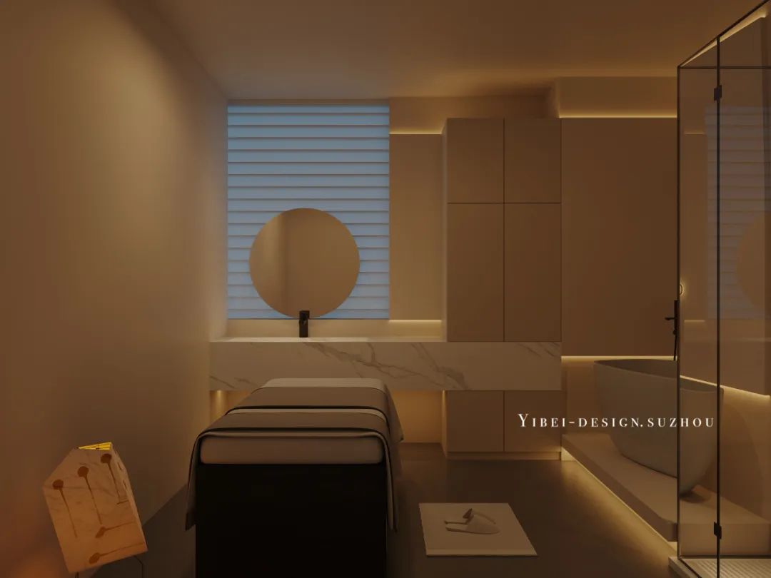 侘寂美学重塑美肤体验丨商业空间设计丨YIBEI DESIGN SUZHOU-24