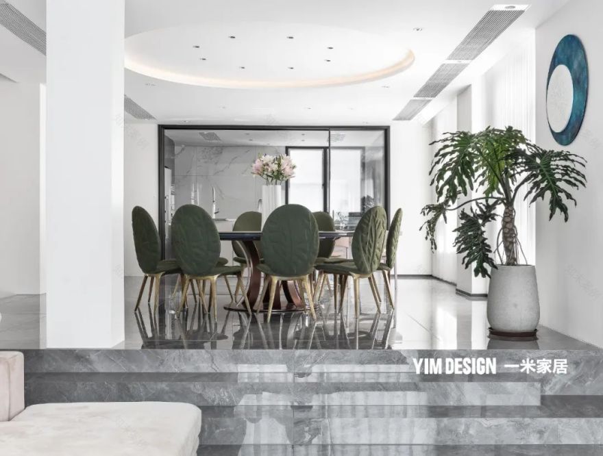 现代轻奢别墅丨一米家居 YIM DESIGN-24