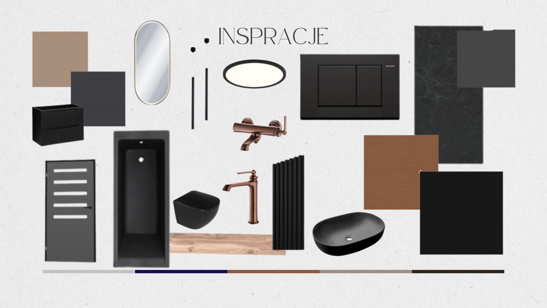 Projektowanie. Salon z łazienka-3