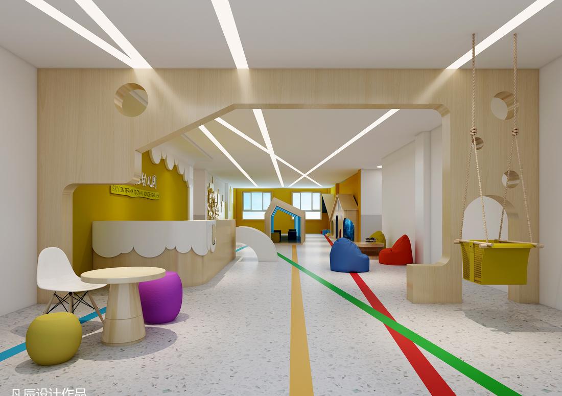 "多彩童话"幼儿园 | 温暖木元素打造快乐学习空间-5