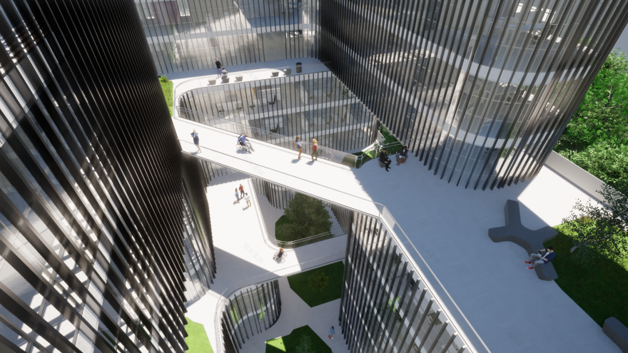 都市绿洲·零能耗办公空间设计-14