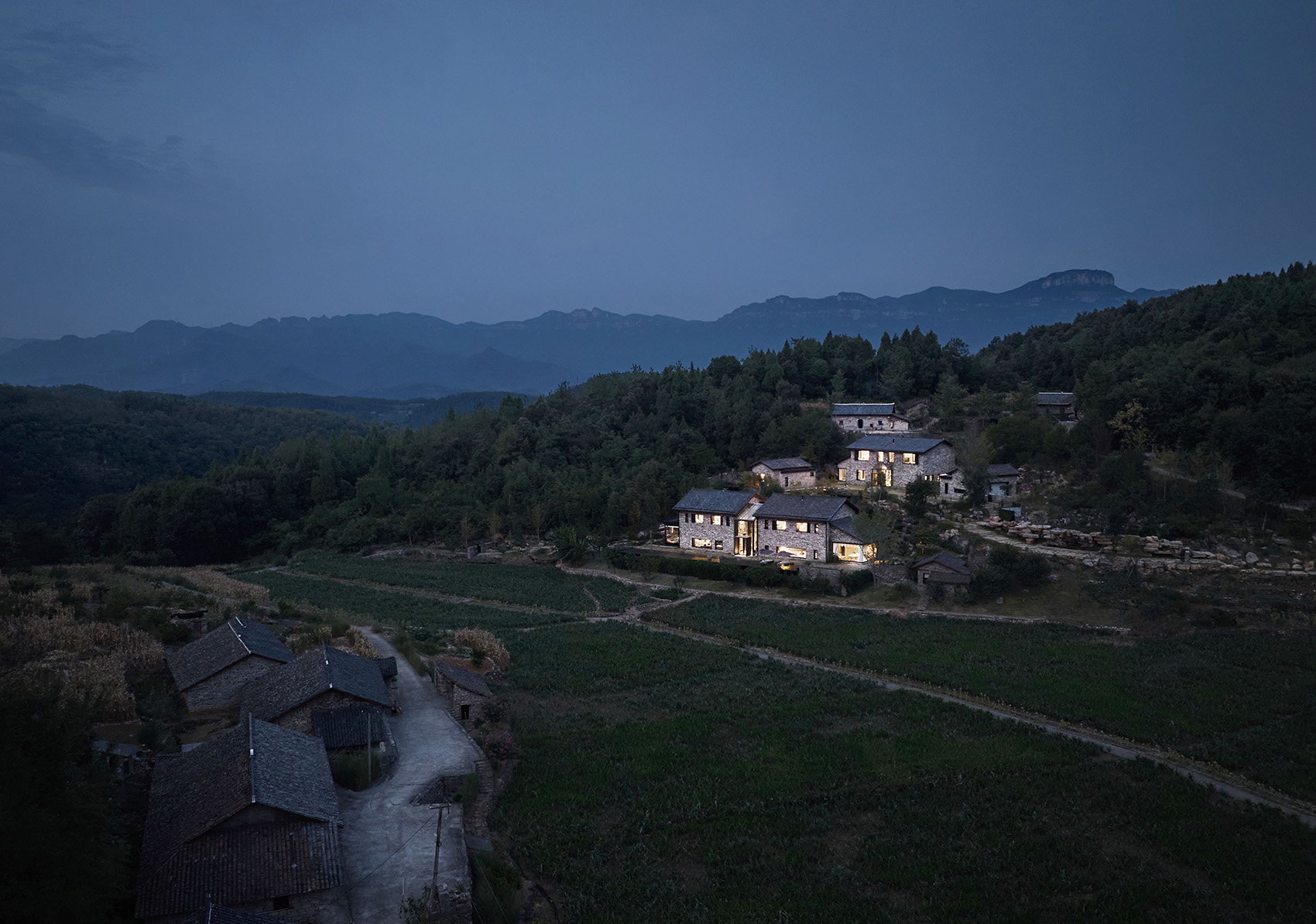 南岔湾·石屋部落民宿二期丨中国宜昌丨中美风景建筑-71