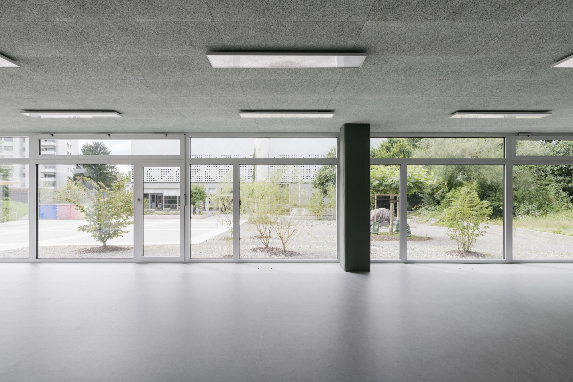 Hellwies 学校改造与扩建丨瑞士丨weberbrunner architekten-18